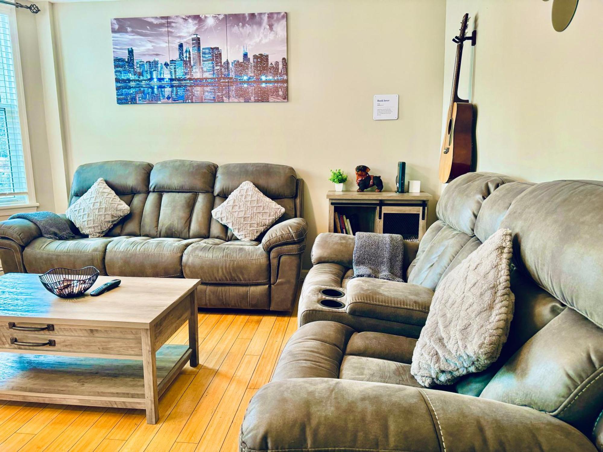 הוילה Haledon Bright, Stylish & Cozy 2Bed Unit W/Backyard & Grill Close To Nyc! מראה חיצוני תמונה