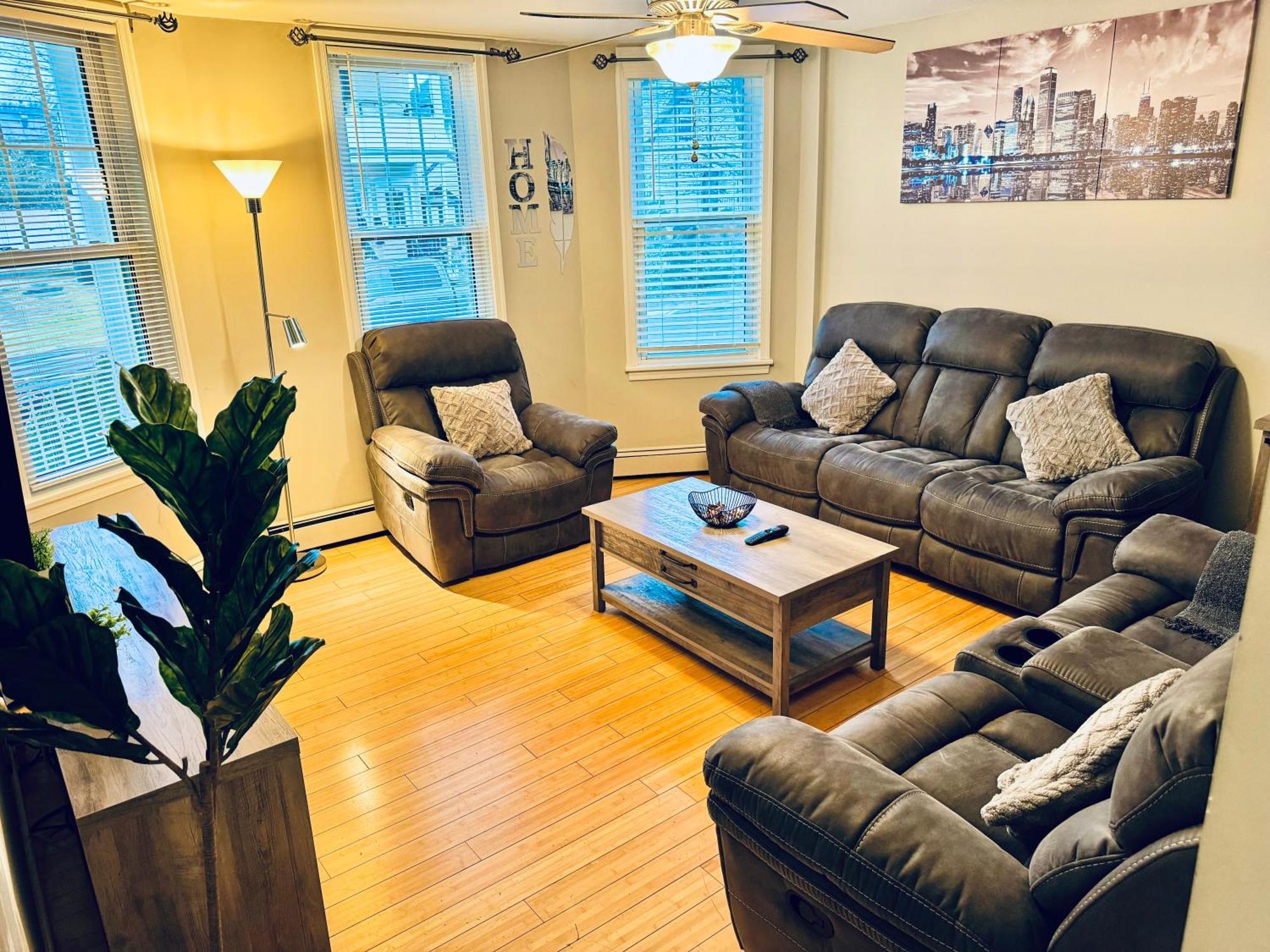 הוילה Haledon Bright, Stylish & Cozy 2Bed Unit W/Backyard & Grill Close To Nyc! מראה חיצוני תמונה